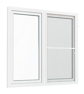 Окно ПВХ 1450 x 1415 двухкамерное - EXPROF Practica
 Голицыно