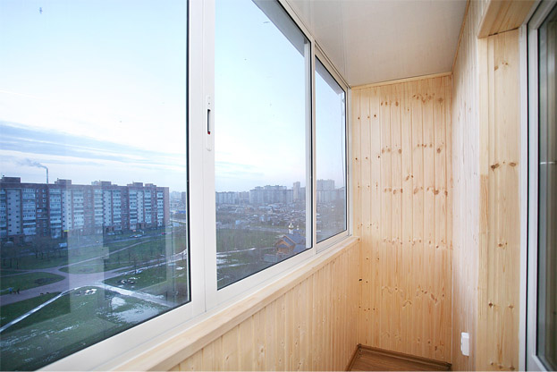 Остекление окон ПВХ лоджий и балконов пластиковыми окнами Голицыно