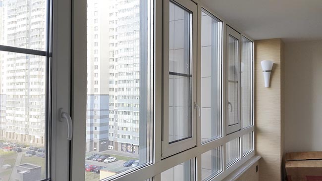 Металлопластиковое остекление балконов Голицыно